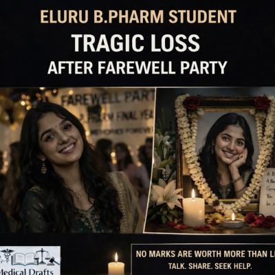 Eluru: B.Pharma Student Suicide After Farewell Party