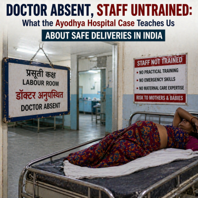Doctor Absent, Staff Untrained: What the Ayodhya Hospital Case Teaches Us About Safe Deliveries in India