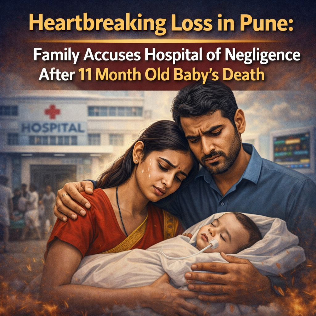 Heartbreaking Loss in Pune: Family Accuses Hospital of Negligence After 11 Month Old Baby’s Death
