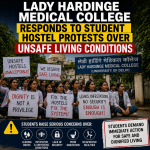 Lady Hardinge Medical College Responds to Student Hostel Protests Over Unsafe Living Conditions
