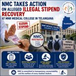 NMC Takes Action on Alleged Illegal Stipend Recovery at MNR Medical College in Telangana