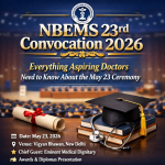 NBEMS 23rd Convocation 2026: Everything Aspiring Doctors Need to Know About the May 23 Ceremony