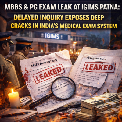 MBBS & PG Exam Leak at IGIMS Patna: Delayed Inquiry Exposes Deep Cracks in India’s Medical Exam System
