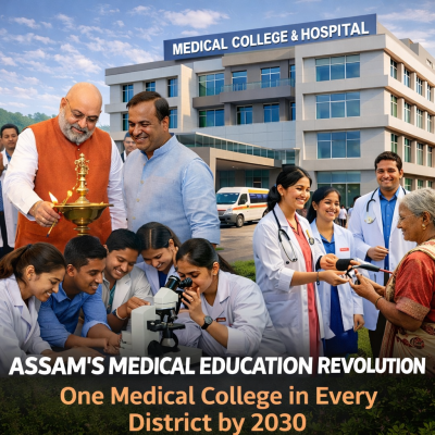 Assam’s Medical Education Revolution: One Medical College in Every District by 2030