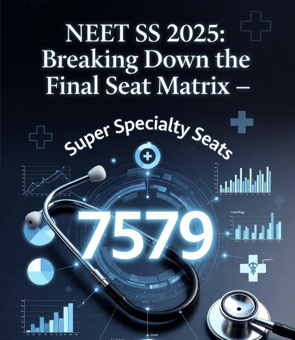 NEET SS 2025: Breaking Down the Final Seat Matrix – 7,579 Super Specialty Opportunities Await