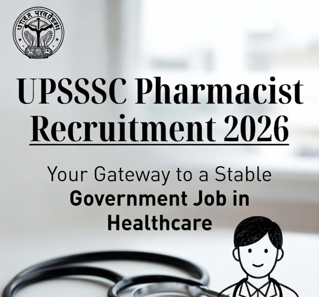 UPSSSC Pharmacist Recruitment 2026: Your Gateway to a Stable Government Job in Healthcare