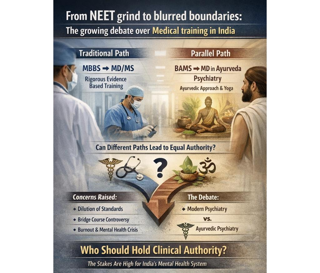 From NEET grind to blurred boundaries: The growing debate over Medical training in India
